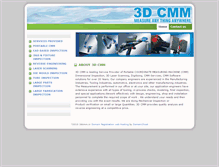 Tablet Screenshot of 3dcmm.in